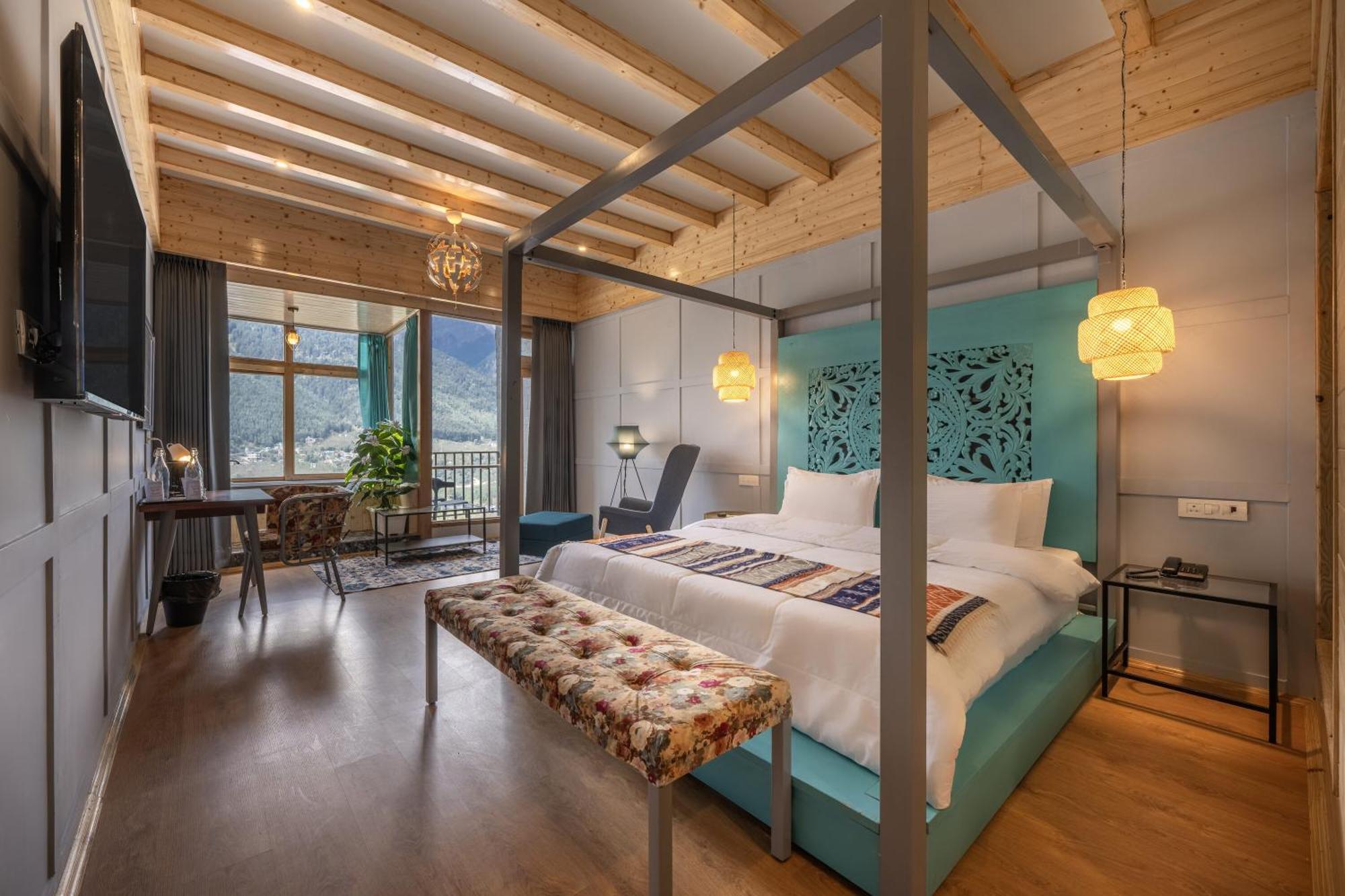 Echor Himalayan Heights Luxe Manali Hotel Exterior photo
